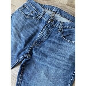 Levis Jeans Mens 33x34 Blue Denim 559 Loose Straight Leg Zip Fly 100% Cotton